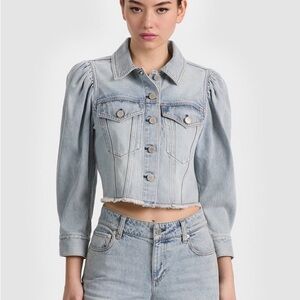 Alice + Olivia Lana Jean Jacket